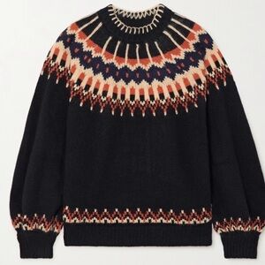 FLASH SALE⚡️DÔEN FIELD-Fair Isle Baby Alpaca Sweater